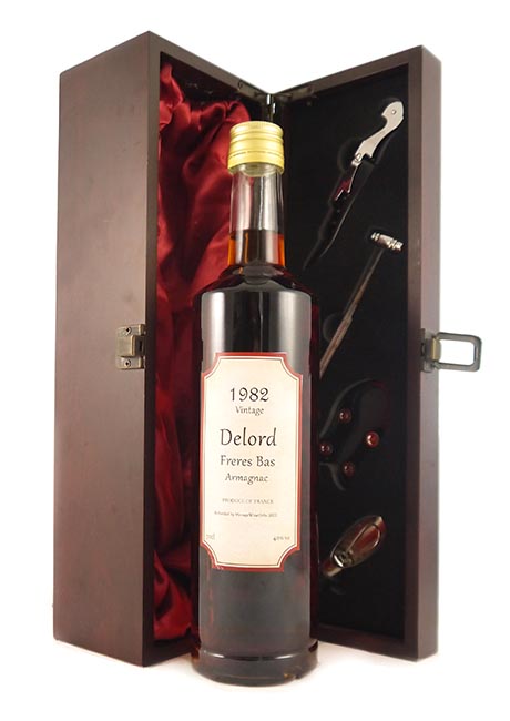 1982 Delord Freres Bas Vintage Armagnac (70cl) 1982 (Decanted selection)