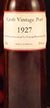 1927 Croft Vintage Port 1927 (Decanted Selection) 20cls