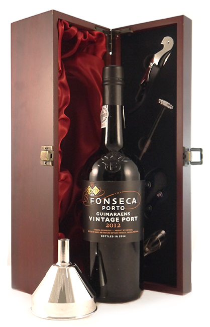 2012 Fonseca Guimaraens Vintage Port 2012 with Port Funnel in silk lined wooden box