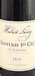 2013 Santenay 1er Cru 'Clos des Gravieres' 2013 Hubert Lamy (White Wine)