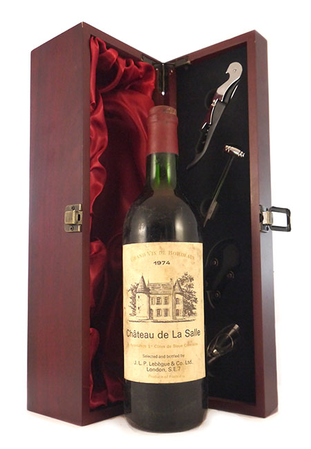 1974 Chateau de la Salle 1974 Bordeaux (Red wine)