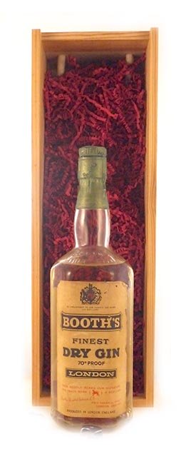 1960 Booths Finest Dry London Gin 1960