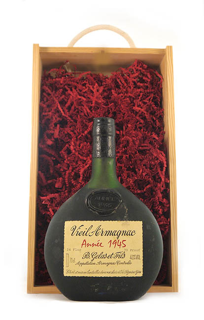 1945 B Gelas et Fils Vieil Armagnac 1945