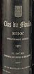 1975 Clos du Moulin 1975 Medoc (Red wine)