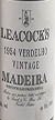 1954 Madeira Vintage Verdelho 1954 Leacocks