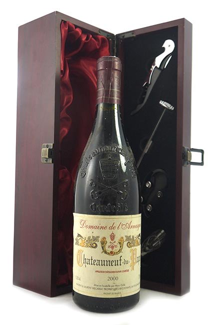 2000 Chateauneuf du Pape 2000 Domaine de L'Arnesque (Red wine)