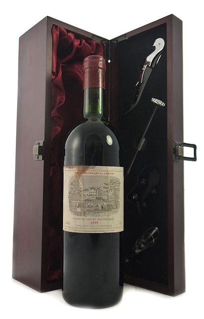 1975 Chateau Lafite Rothschild 1975 1er Grand Cru Classe Pauillac (Red wine)