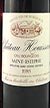 1985 Chateau Houissant 1985 Saint-Estephe Cru Bourgeois (Red wine)