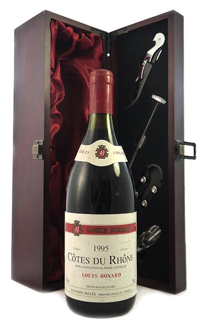 1995 Cotes du Rhone 1995 Louis Bonard  (Red wine)