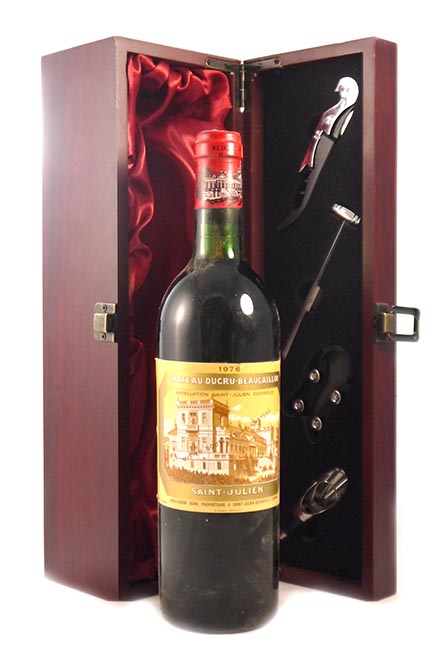 1976 Chateau Ducru Beaucaillou 1976 St Julien Grand Cru Classe (Red wine)