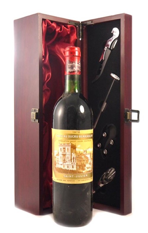 1976 Chateau Ducru Beaucaillou 1976 St Julien Grand Cru Classe (Red wine)