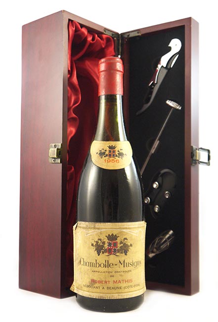 1956 Chambolle Musigny 1956 Robert Mathis (Red wine)