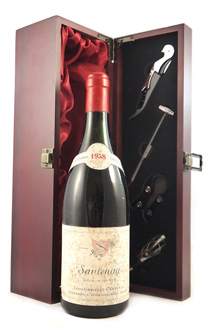 1958 Santenay 1958 Leon Grivelet Cusset (Red wine)