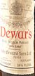 Dewar's White Label Fine Scotch Whisky (1960's) 