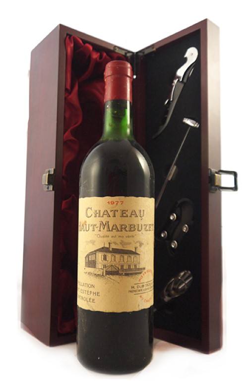 1977 Chateau Haut Marbuzet 1977 Saint Estephe (Red wine)