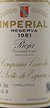 1981 Rioja Imperial Reserva 1981 CVNE (Red wine)