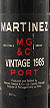 1985 Martinez Vintage Port 1985