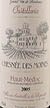 2005 Chatellenie 'Chesnee des Moines' 2005 Haut Medoc (Red wine)