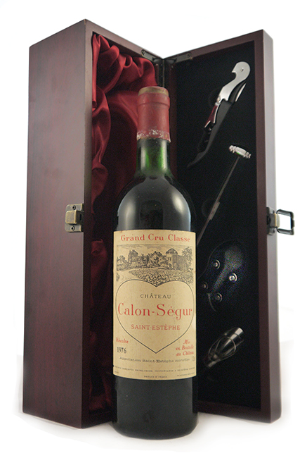 1976 Chateau Calon Segur 1976 Saint Estephe Grand Cru Classe (Red wine)