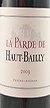 2009 La Parde de Haut Bailly (Chateau  Haut Bailly) 2009 Pessac-Leognan (Red wine)