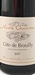 2017 Cote de Brouilly 'Domaine de la Voute des Crozes' 2017 Nicole Chanrion (Red wine)
