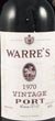 1970 Warre's Vintage Port 1970