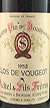 1952 Clos de  Vougeot 1952 Sichel & Fils Freres (Red wine)