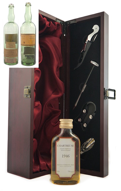 1946 Bottling Grande Chartreuse Yellow L Garnier 75% Proof 10cls (Decanted selection)
