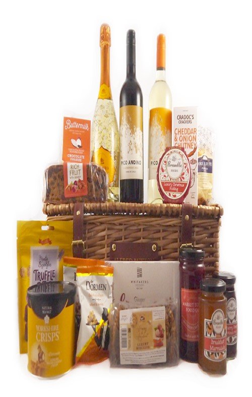 Deluxe Christmas Hamper with Champagne