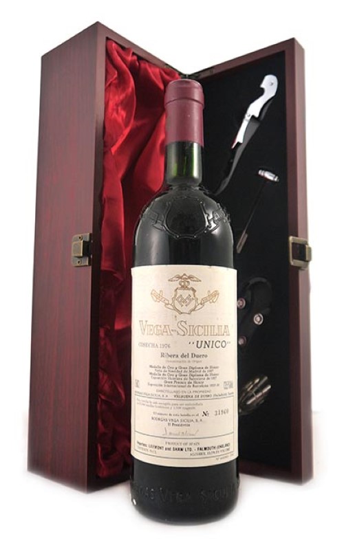 1976 Vega Sicilia Unico Gran Reserva 1976 Ribera del Duero (Red wine)