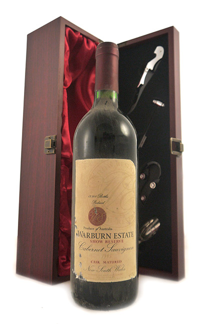 1995 Warburn Estate Show Reserve Cabernet Sauvignon 1995 New South Wales (Red wine)