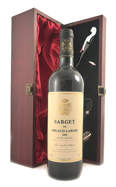 2004 Chateau Gruaud Larose Sarget de Gruaud Larose 2004 Saint Julien (Red wine)