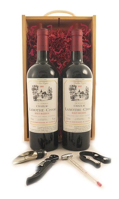 1995 Chateau Lamothe Cissac Vieilles Vignes 1995 Haut Medoc Cru Bourgeois (Red wine) (Twin Pack)