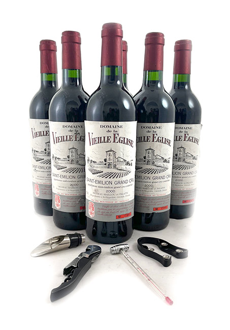 2000 Domaine de la Viellle Eglise 2000 Saint Emilion Grand Cru (Red wine) (Six Pack)
