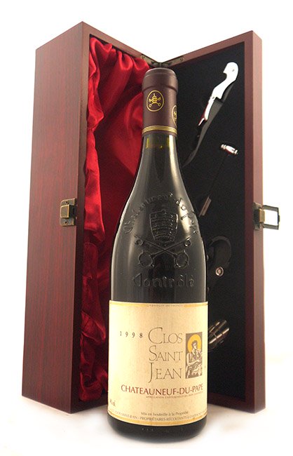 1998 Chateauneuf du Pape 1998 Clos Saint Jean (Red wine)