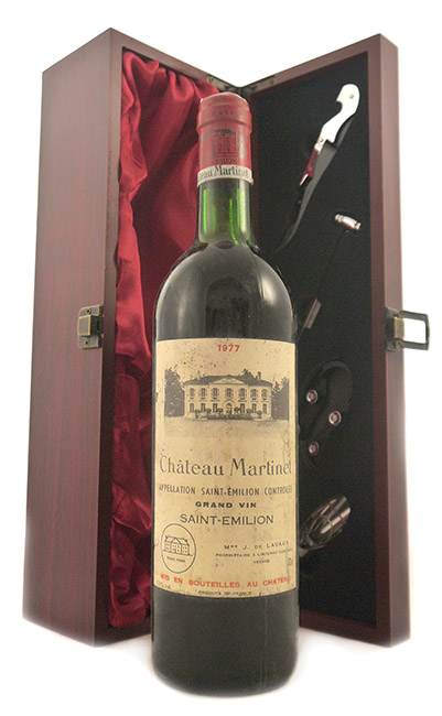 1977 Chateau Martinet 1977 Saint Emilion (Red wine)