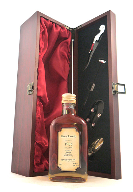 1986 Knockando 12 year old Speyside Single Malt Scotch Whisky 1986 (Decanted Selection) 20cls