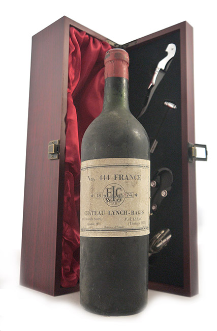 1953 Chateau Lynch Bages 1953 Pauillac Grand Cru Classe (Red wine)