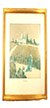 Chateau Ausone Charles Mozley lithograph by Charles Mozley (Framed Limited Edition lithograph)