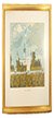 Chateau Cos d'Estournel  by Charles Mozley (Framed Limited Edition lithograph)