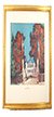 Chateau Pichon Longueville Comtesse de Lalande by Charles Mozley (Framed Limited Edition lithograph)