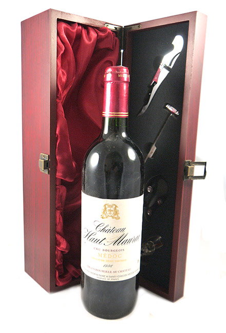 1996 Chateau Haut Maurac 1996 Haut Medoc Cru Bourgeois (Red wine)