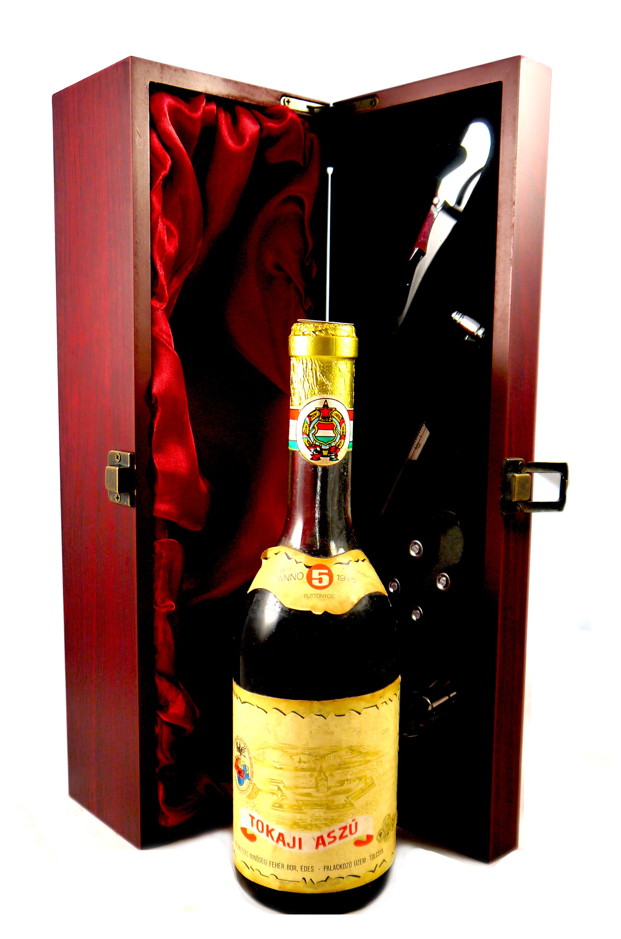 1975 Tokaji Azsu 5 Puttonyos 1975 (500ml) Palackozo Uzem (Dessert wine)