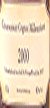 2000 Courvoisier Cognac Millennium 2000 (10cl) Decanted Selection