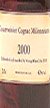2000 Courvoisier Cognac Millennium 2000 (20cl) Decanted Selection