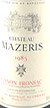 1985 Chateau Mazeris 1985 Bordeaux (Red wine)