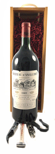 1985 Chateau D'Angludet 1985 Grand Cru Classe Margaux (Red wine) MAGNUM
