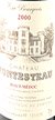 2000 Chateau Fontesteau 2000 Haut Medoc Cru Bourgeois (Red wine)