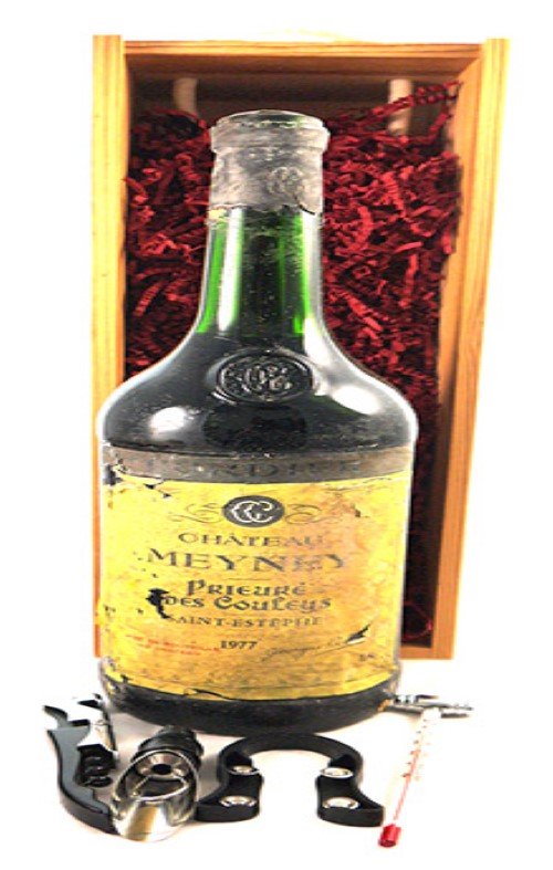 1977 Chateau Meyney Prieure Des Couleys 1977 St Estephe Cru Bourgeois MAGNUM