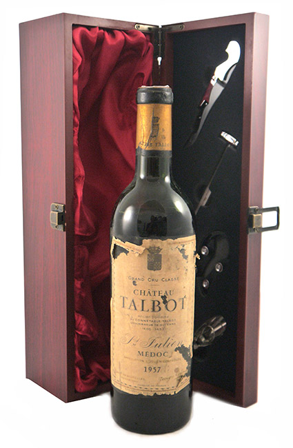 1957 Chateau Talbot 1957 Grand Cru Classe St Julien (Red wine) Mid low shoulder
